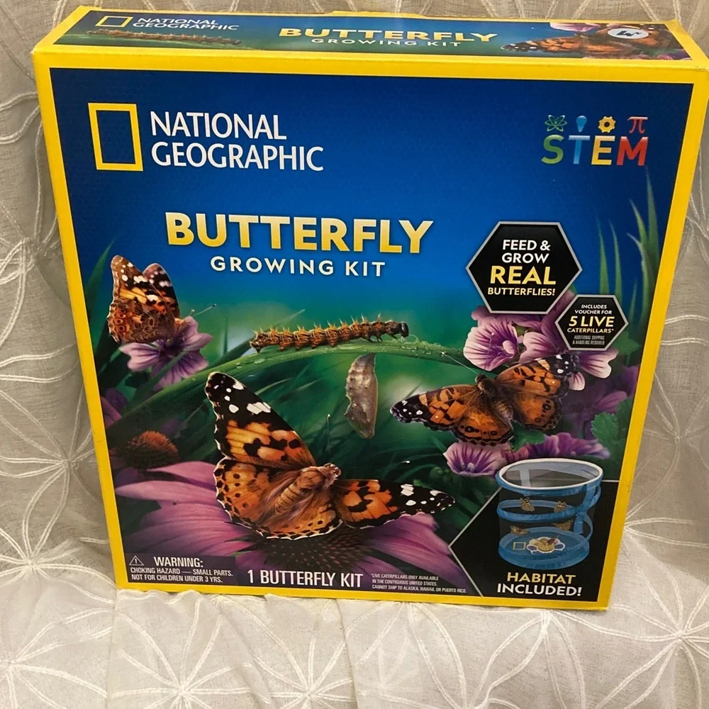 National Geographic Butterfly Growing Kit
